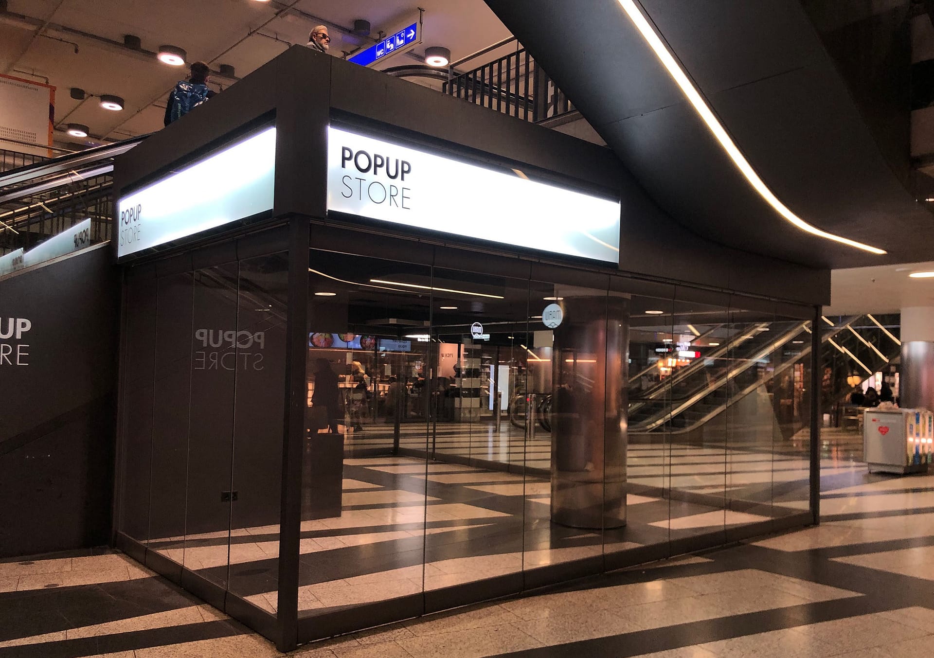 PopUp Store Zürich HB Nr. 1 SBB Real Estate